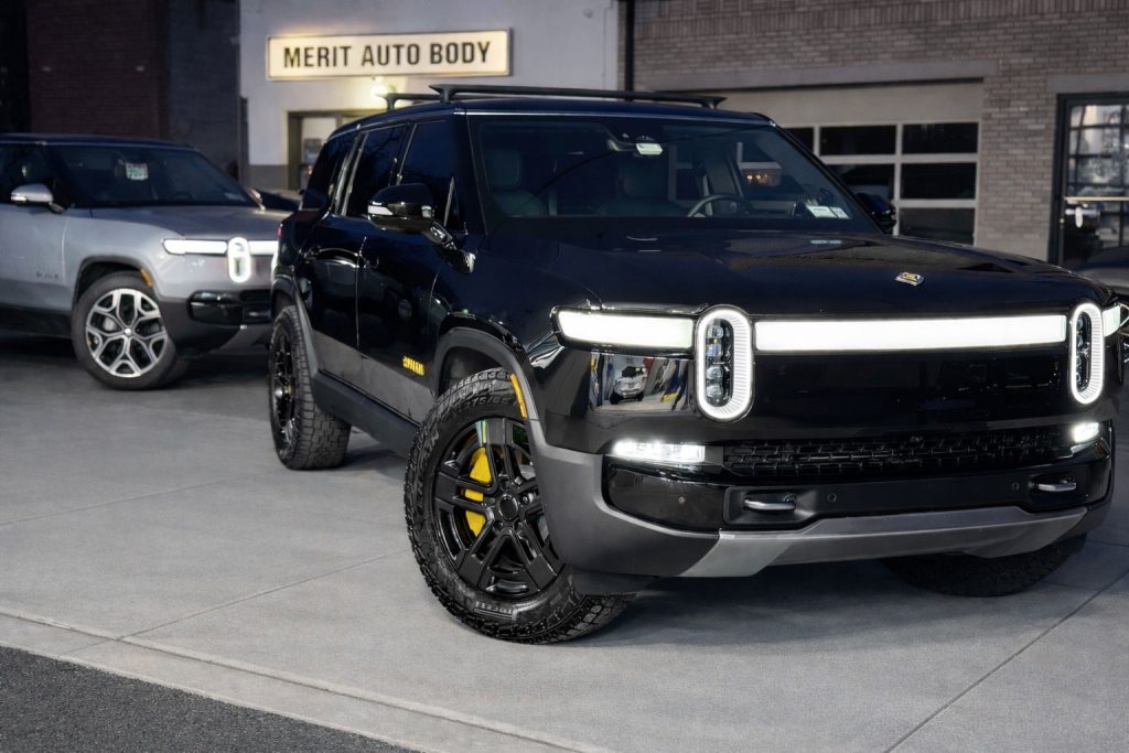 Rivian certified auto body repair shop
